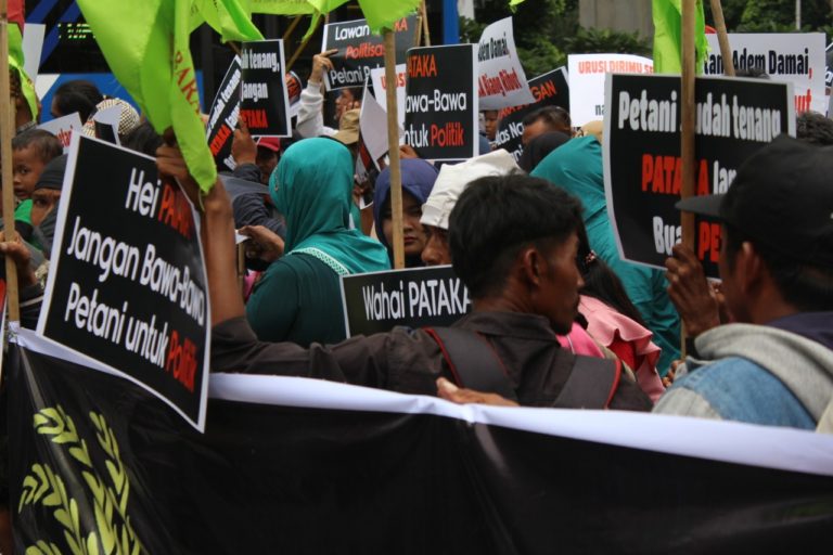 Tolak Politisasi oleh LSM, Aliansi Petani Gelar Aksi di Mabes Polri