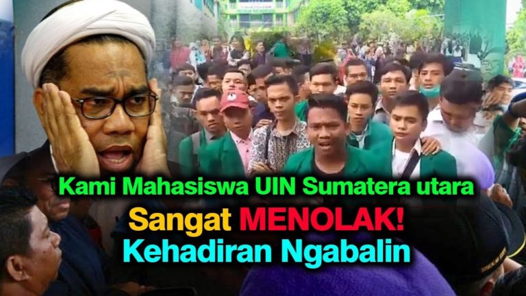 Mahasiswa UIN Sumatera Utara Usir Ali Mochtar Ngabalin dari Kampus