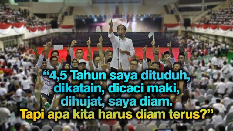 Kampanye di Malang, Jokowi Kembali Curhat ‘Selalu Dizalimi’