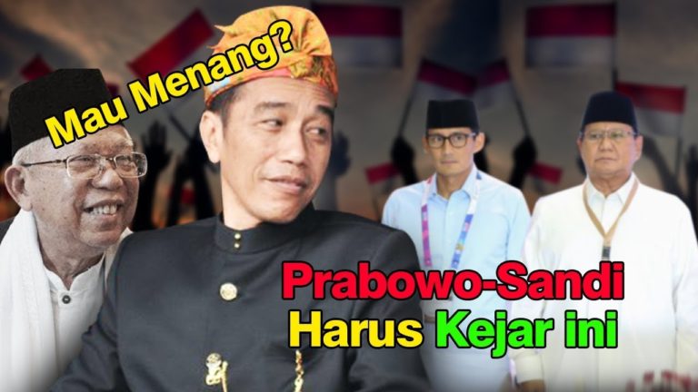 Konsepindo: Jokowi Ma’ruf 55 Persen, Prabowo Sandi 33,2 Persen