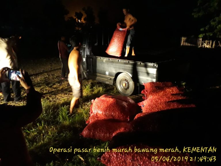 Sambangi Sentra Produksi Bawang Merah Indramayu, Kementan Gelar Operasi Pasar Benih