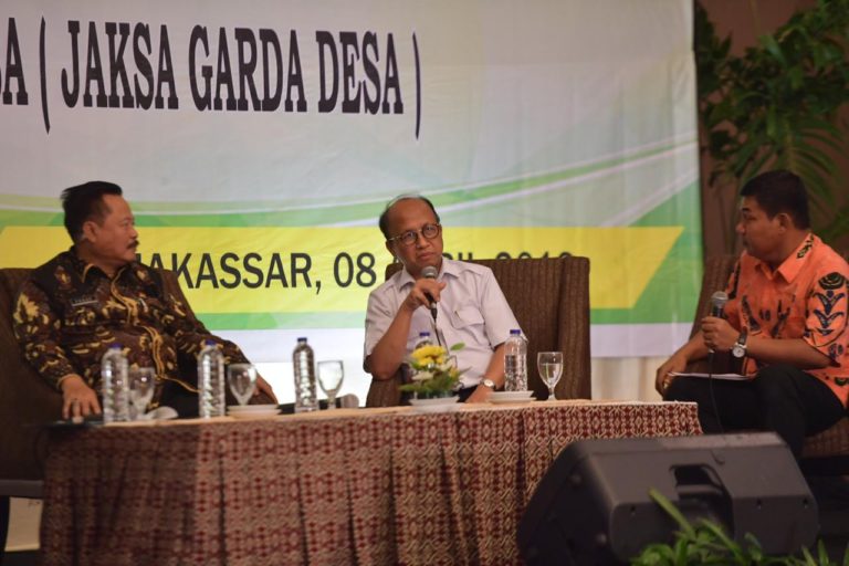 Gandeng Kejagung, Kemendes Gelar Sosialisasi Dana Desa di Makassar