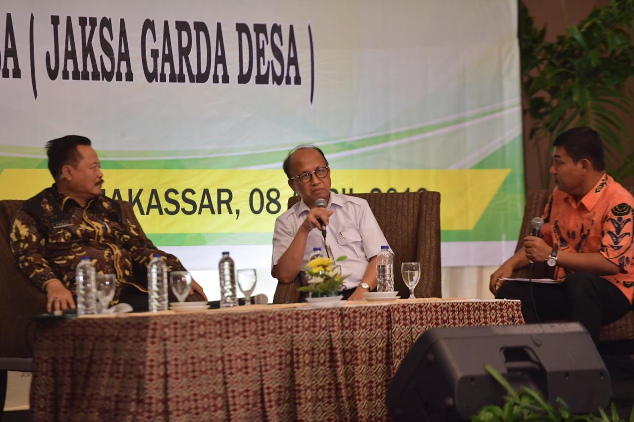 Gandeng Kejagung, Kemendes Gelar Sosialisasi Dana Desa di Makassar