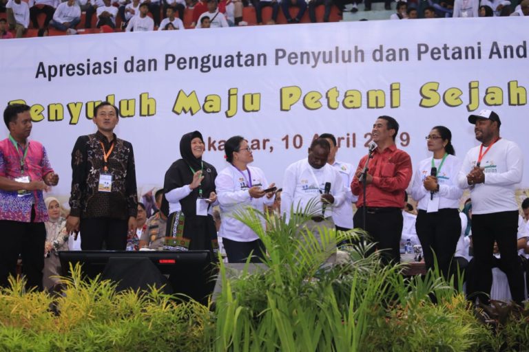 12 Ribu Penyuluh dan Petani Se Indonesia Kumpul di Makassar