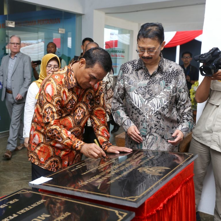 Resmikan Museum Pertanian, Mentan: Optimistis Menatap Masa depan