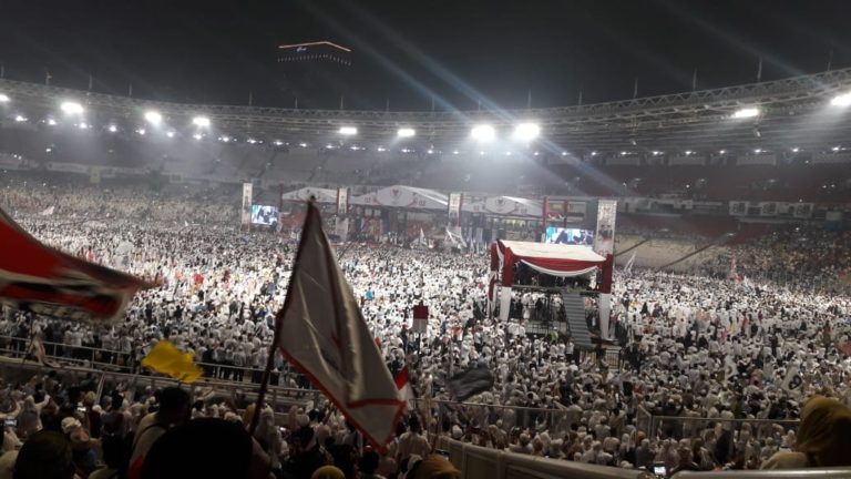 GBK Disesaki Massa Prabowo-Sandi, Fahri Hamzah: Kekuatan Rakyat Telah Tiba