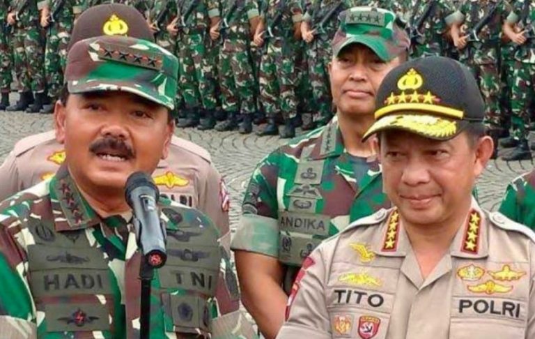 TNI dan Polri Sepakat Tindak Tegas Perusuh yang Tak Terima Hasil Pemilu