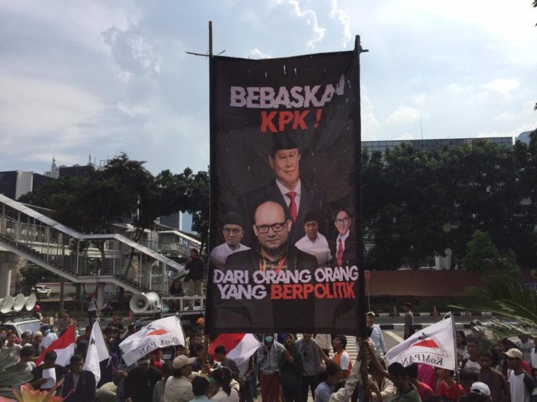 Novel disebut Orang Dekat Gerindra, Mahasiswa Ingatkan Independensi KPK