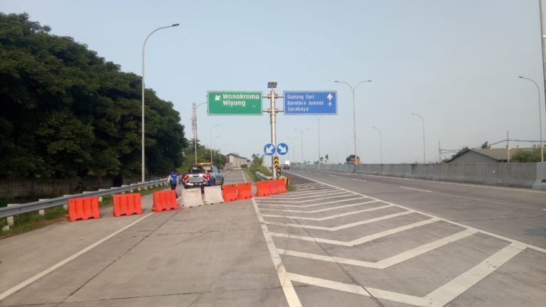 PT JSM  Uji Coba Akses Ramp Off/On Mastrip, Karangpilang-Surabaya