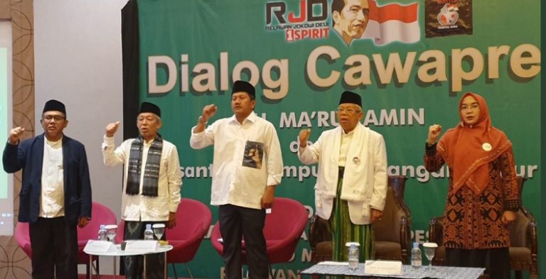 Kunjungi Garut, Ma’ruf Amin Tekankan Pesantren Harus Punya Akta