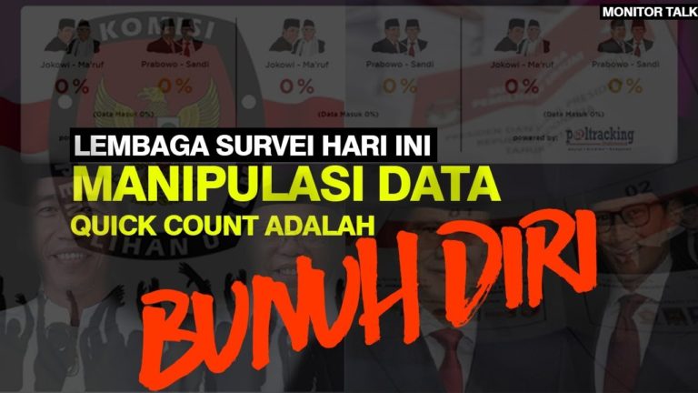 Quick Count Pilpres 2019, Layak Kah Dipercaya? (ft. Arus Survei Indonesia)