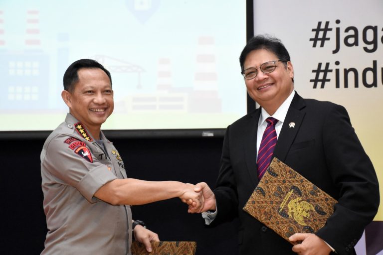 Kemenperin-Polri Bersinergi Wujudkan Kondusifitas Iklim Usaha