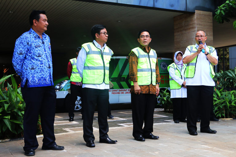 Kemenperin Gelar Simulasi Penanganan Kebakaran Gedung