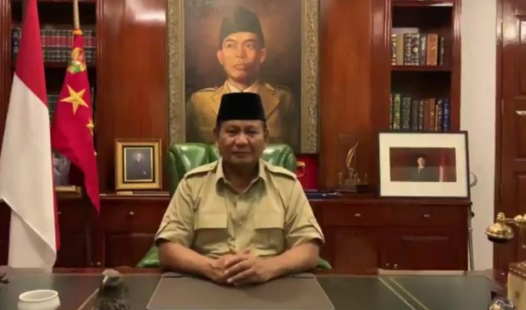 Prabowo ke pendemo: kembalilah ke tempat istirahatmu masing-masing