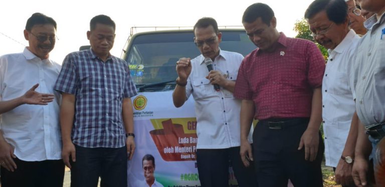 Menteri Amran Lepas Ekspor Lada Asal Belitung ke Berbagai Negara