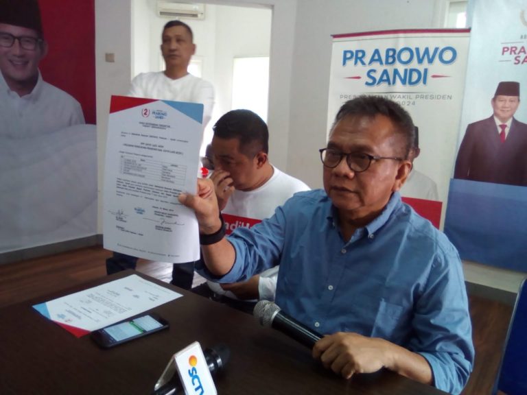 Ribuan Formulir C1 Diamankan di Menteng, Taufik: Saya Difitnah !
