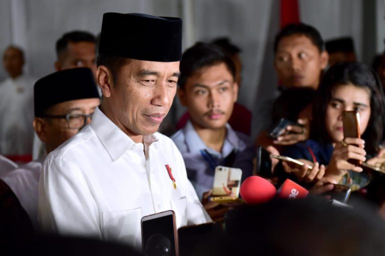 Kisruh Pemilu 2019, Jokowi: Saya Percayakan Sepenuhnya ke KPU