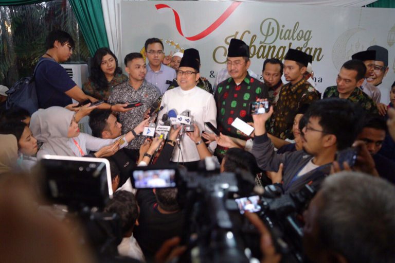 Cak Imin sarankan Jokowi dan Prabowo segera bertemu