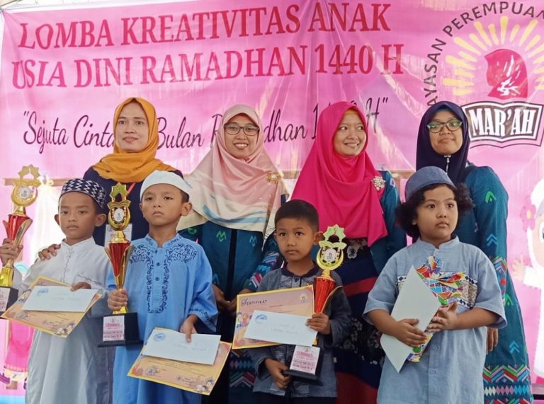 Yayasan Mar’ah Gelar Program Amaliah Ramadhan untuk Anak Usia Dini
