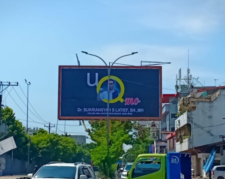 Atribut Cawali Makassar UQ Sukriansyah Mulai Tersebar