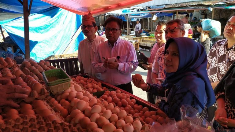 BKP Kementan Pantau Harga Pangan Di Kota Pekanbaru