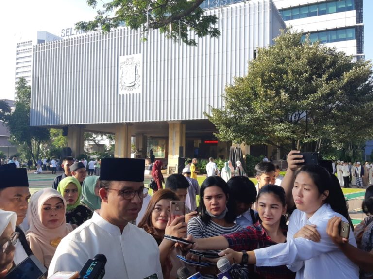 Anies sampaikan Permohonan Maaf ke Warga Jakarta
