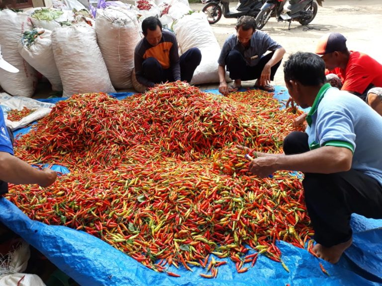 Hingga H+2 Lebaran Harga Cabai dan Bawang Merah Terpantau Stabil