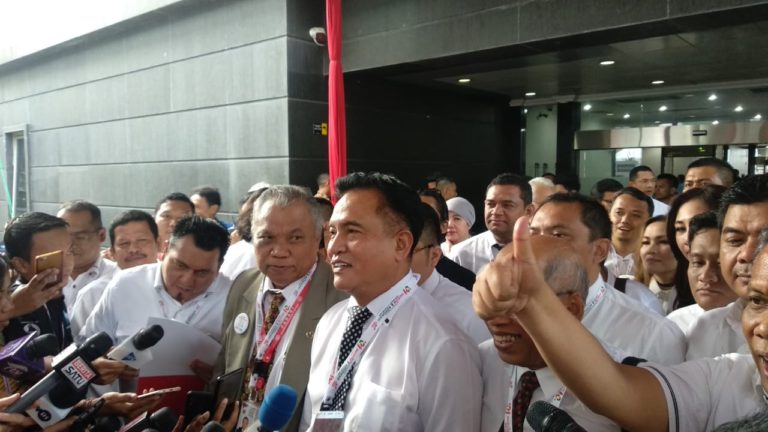 Yusril Sindir Tim 02 tak mampu Buktikan Fakta Hukum di MK