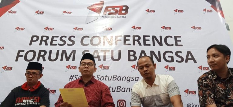 Serukan Persatuan Nasional, Tokoh Muda NU Inisiasi Forum Satu Bangsa