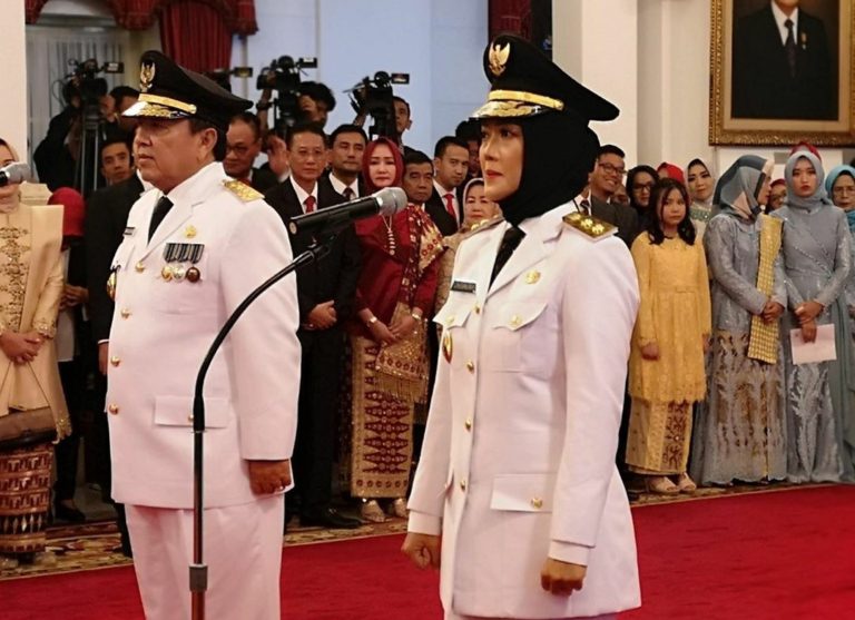 Arinal-Nunik Dilantik sebagai Gubernur dan Wagub Lampung, ini Pesan Cak Imin