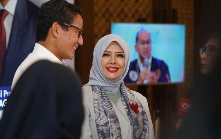 Istri Sandiaga minta Emak-emak Optimis 02 Bakal Menangi Putusan MK