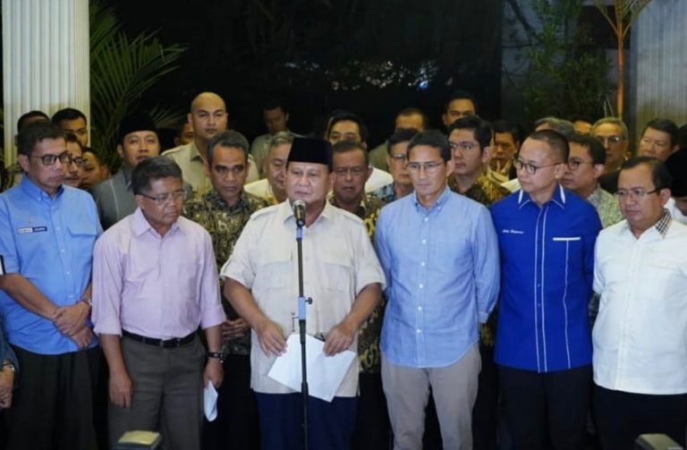 Prabowo: Kami Kecewa, tapi Kami Hormati Keputusan MK