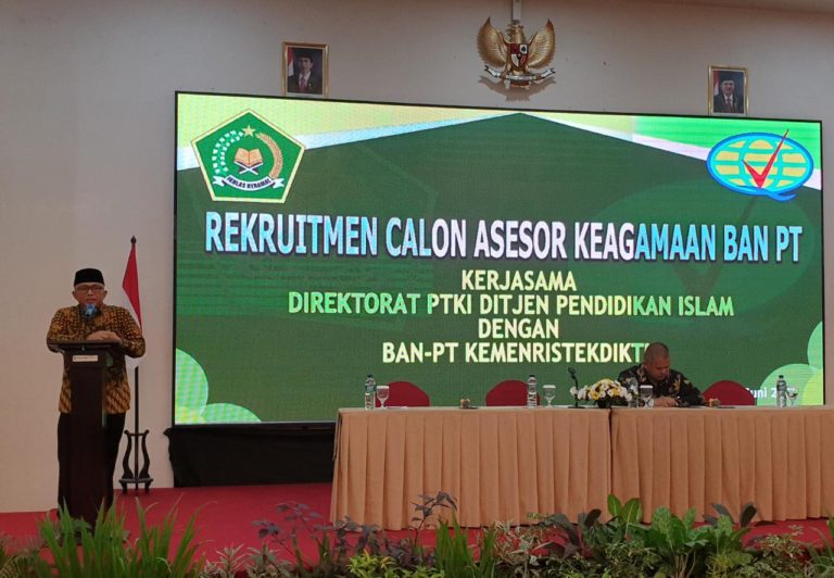 100 Dosen Tetap Perguruan Tinggi Keagamaan Negeri Ikuti Rekruitmen Calon Asesor BAN PT