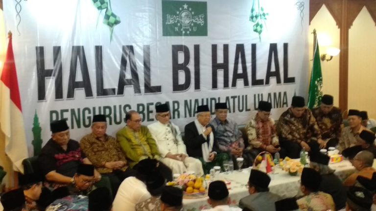 Ma’ruf Amin Berharap kelak Warga Nahdliyin ada yang jadi Presiden