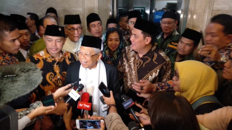 Soal Perubahan Menteri Kabinet,  Ma’ruf Amin: Belum Ada Pembicaraan