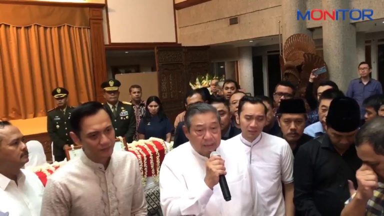 Ucapan Haru SBY saat Pelepasan Jenazah Ibu Ani