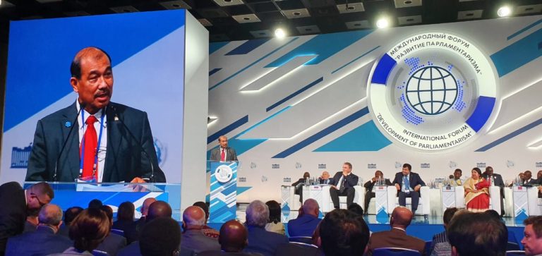 Di Rusia, DPD RI Ajak Semua  Parlemen Bekerjasama Hadapi Ancaman Global