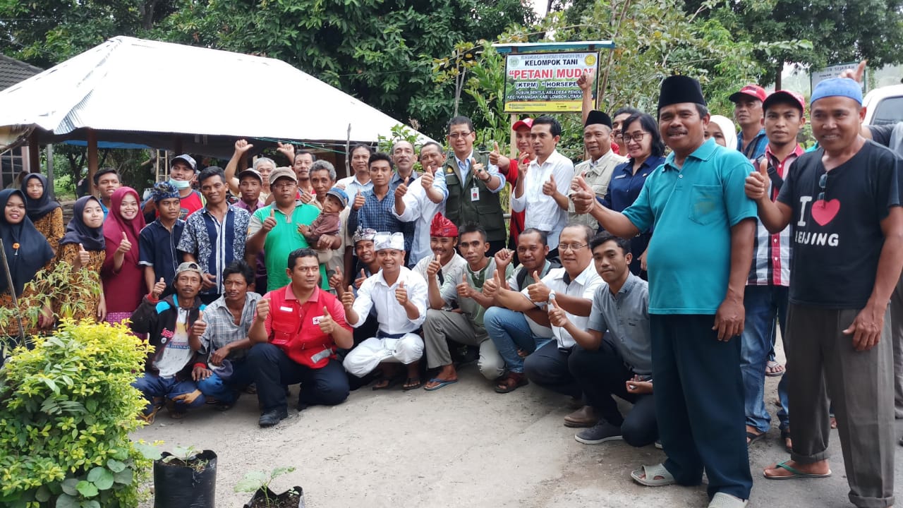 Program PKU Kementan Berkesan di Hati Kelompok Tani Lombok Utara