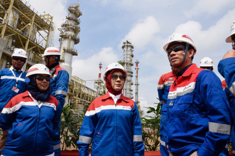 Tinjau Kilang Terbesar Indonesia, Arcandra Puji Pertamina Realisasikan PLBC