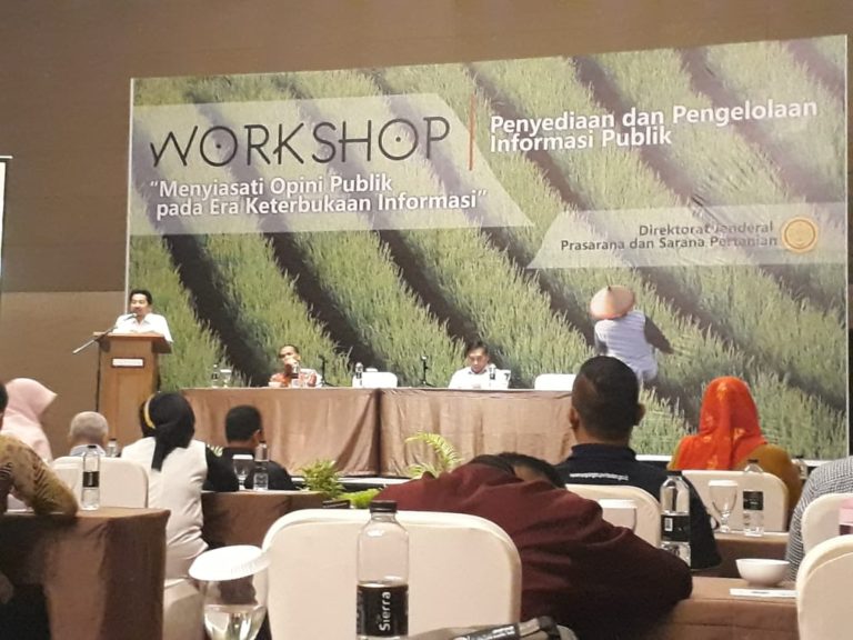 Keterbukaan Informasi Publik Diharap Berdampak Positif Terhadap Pertanian