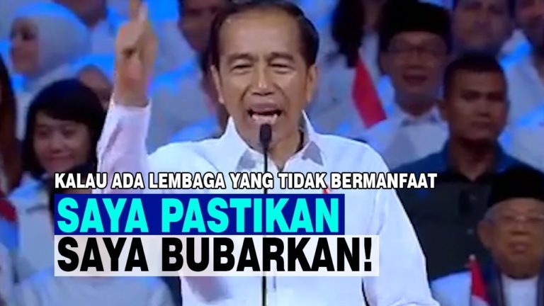 Jokowi Bakal Bubarkan Lembaga yang Tidak Bermanfaat