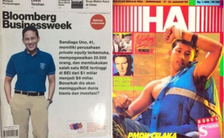 Unggah Foto Cover Majalah, Sandiaga Uno Curi Perhatian Netizen