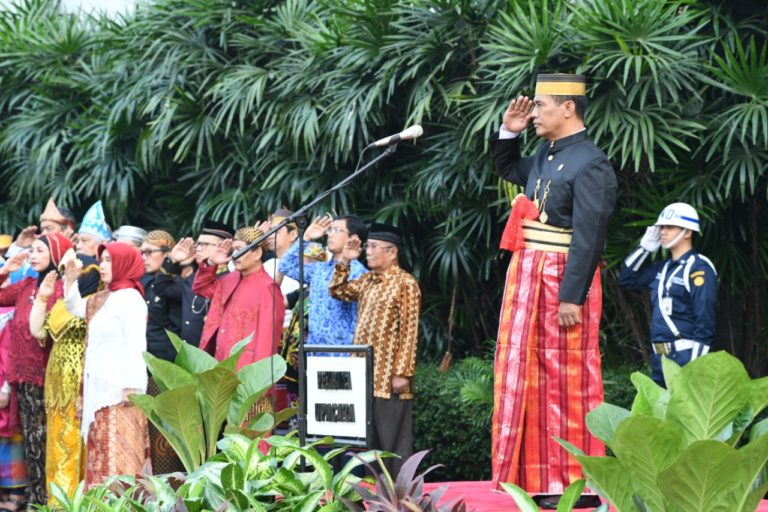 Di Upacara HUT RI, Amran Banggakan Capaian Pertanian Selama 5 Tahun