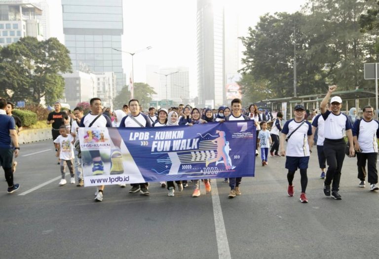 Kemeriahan HUT LPDB di Arena CFD: Dari Fun Walk Hingga Game Berhadiah