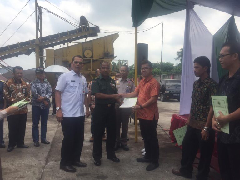 Kementan Lepas  Ekspor Cangkang Sawit ke Jepang