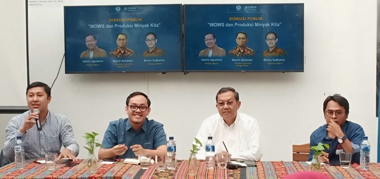 WOWS Didorong jadi Penopang Utama Produksi Minyak