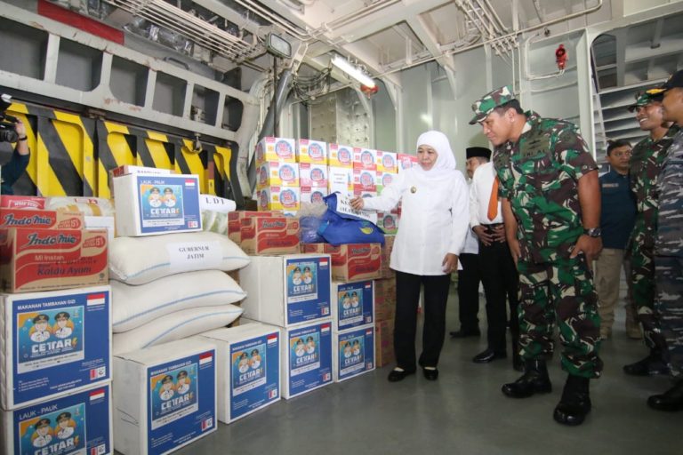 Misi Persaudaraan, Pemprov Jatim Kirim Bantuan Logistik ke Papua