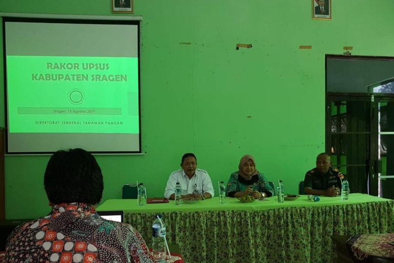 Kabupaten Sragen Siap Percepatan Tanam Padi Gogo di Musim Kemarau