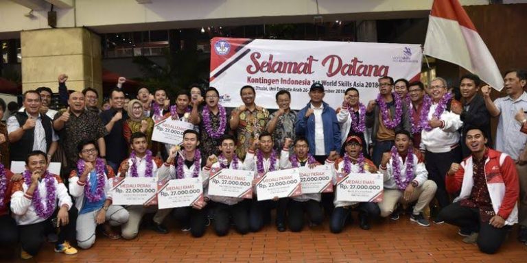 Siswa SMK Indonesia Boyong 20 Medali di World Skill Competition