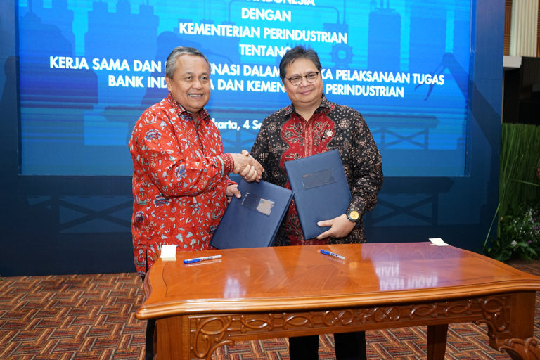 BI Teken MoU Perkuat Industri Manufaktur Nasional